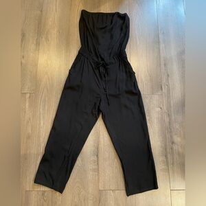MUDD black strapless jumpsuit